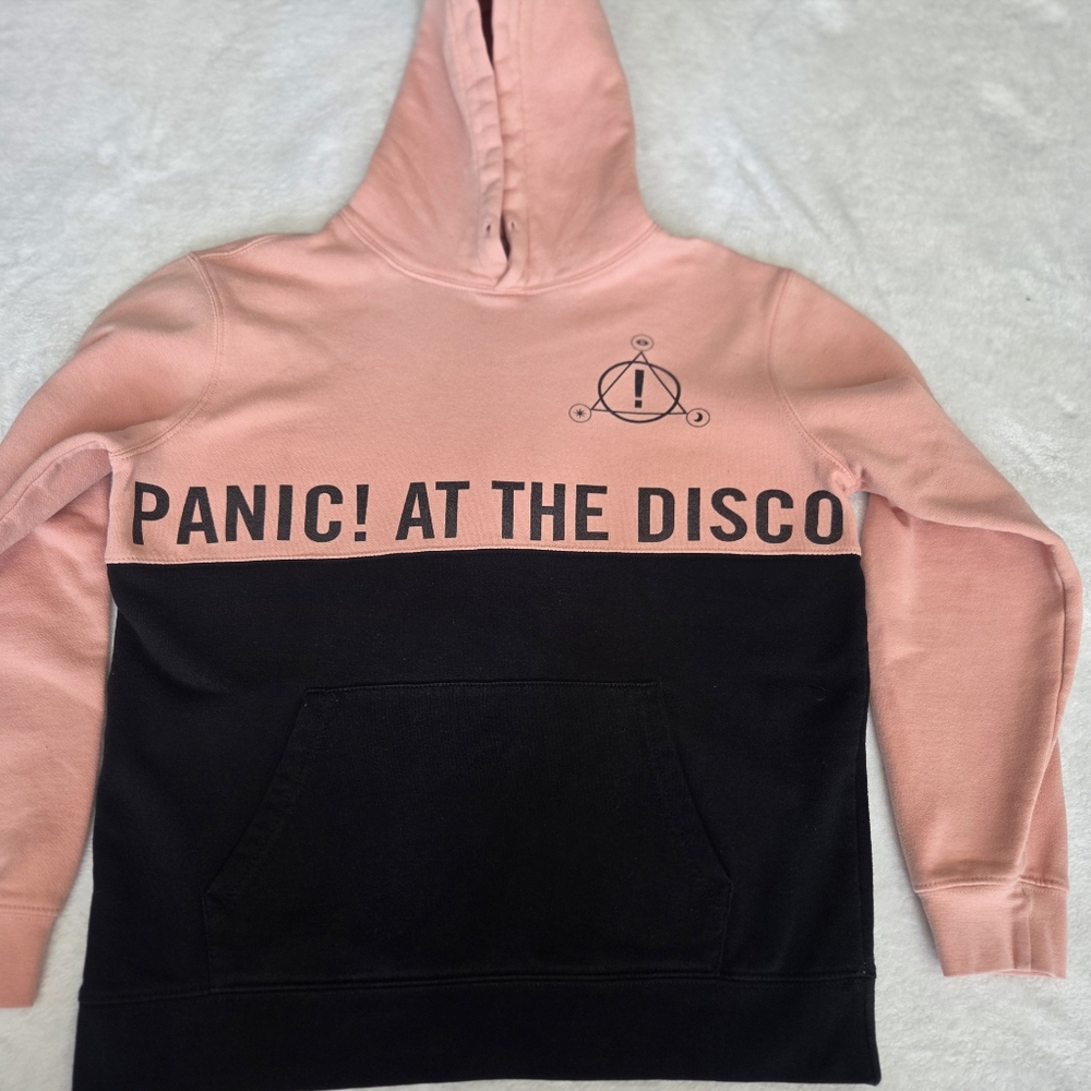 PANIC AT THE DISCO Pray For Wicked Tour Hoodie Small Rock Emo Indie‎ Goth PATD